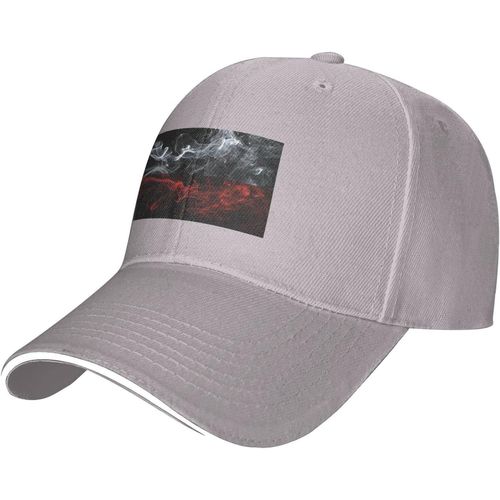 Casquette De Baseball Réglable Avec Drapeau De Fumée De Pologne, Chapeau Décontracté En Langue De Canard Pour Hommes Et Femmes
