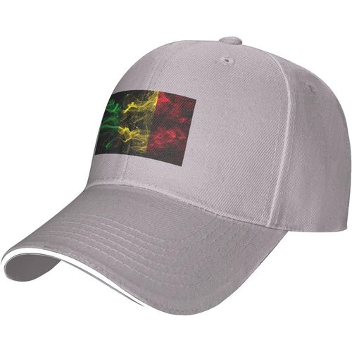 Casquette De Baseball Réglable Avec Drapeau De Fumée Du Mali Pour Hommes Et Femmes, Chapeau Décontracté En Langue De Canard