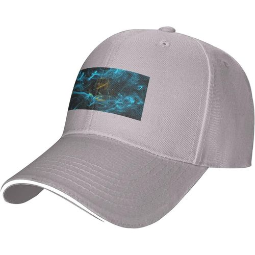 Casquette De Baseball Réglable Drapeau De Fumée Du Kazakhstan Pour Hommes Et Femmes, Chapeau Décontracté En Langue De Canard