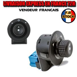 Commande De Rétroviseur Amp 185526 Peugeot Citroën Bleu