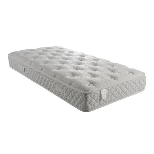 Matelas Excellence A Ressorts Ensaches + Memoire De Forme 80 Kg/M3 - 90x190 Hauteur +/- 25,5 Cm - Accueil Moelleux - Soutien Ferme + Oreiller Visco - 5 Zones De Confort - Hypoallergenique