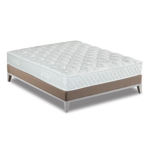 Matelas Excellence A Ressorts Ensaches + Memoire De Forme 80 Kg/M3 + Alese 140x190 Hauteur +/- 25,5 Cm - Accueil Moelleux - Soutien Equilibre - 5 Zones De Confort - Hypoallergenique