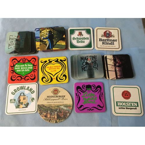 18 Sous Verres / Sous Bocks Pour Collection