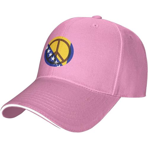 Casquette De Baseball Réglable, J'espère Que La Bosnie-Herzégovine Sera Toujours Paisible, Pour Hommes Et Femmes, Chapeau Décontracté En Langue De Canard