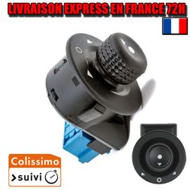 Bouton Rétro Citroën Xsara Picasso C2 C3 Berlingo Peugeot Partner 2 1007 (185526) Bleu