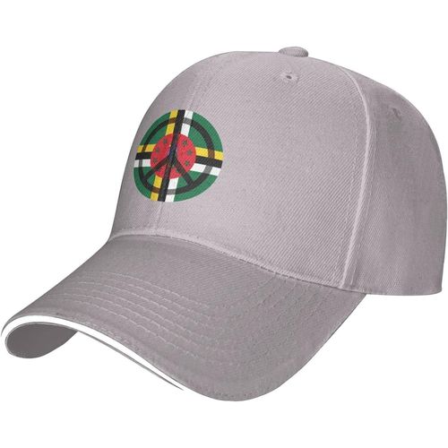 Casquette De Baseball Réglable, J'espère Que La Dominique Sera Toujours Paisible, Pour Hommes Et Femmes, Chapeau Décontracté En Langue De Canard