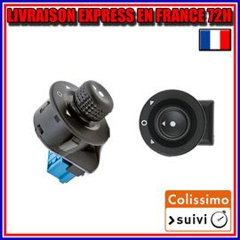 Bouton Rétro Citroën Xsara Picasso C2 C3 Berlingo Peugeot Partner 2 1007 (185526) Bleu