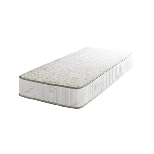 Lot De 2 Matelas Orthopédiques 100x200 X 22 Cm + 2 Oreillers Mémoire + 2 Alèses - Ferme - Face Hiver Laine - Ame Poli Lattex Haute Densité - Hypoallergénique