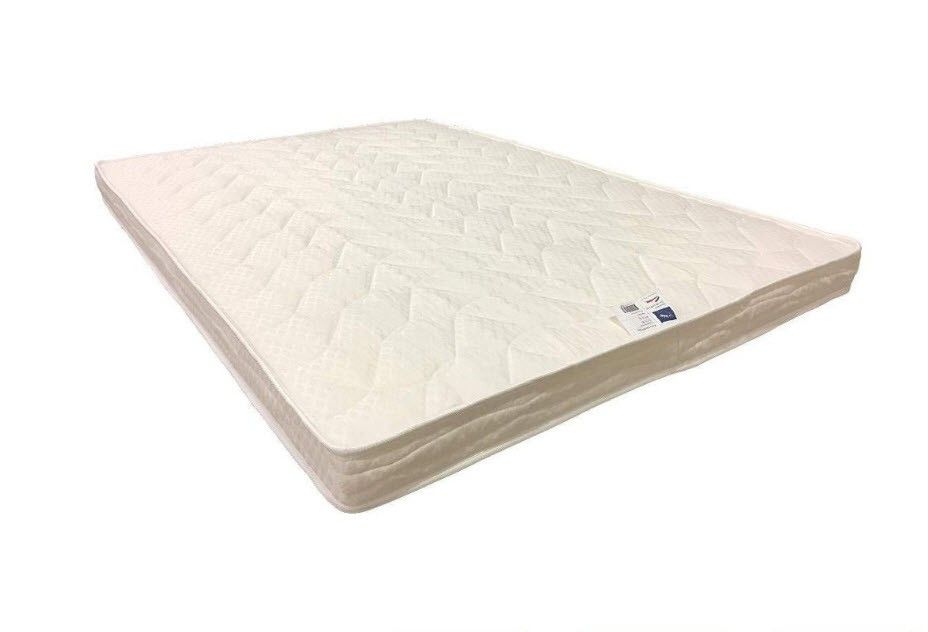 Matelas Très Ferme Pour Canapé Lit + Alèse 140x190 X 15 Cm - 5 Zones De Confort - Ame Poli Lattex Haute Résilience - Hypoallergénique