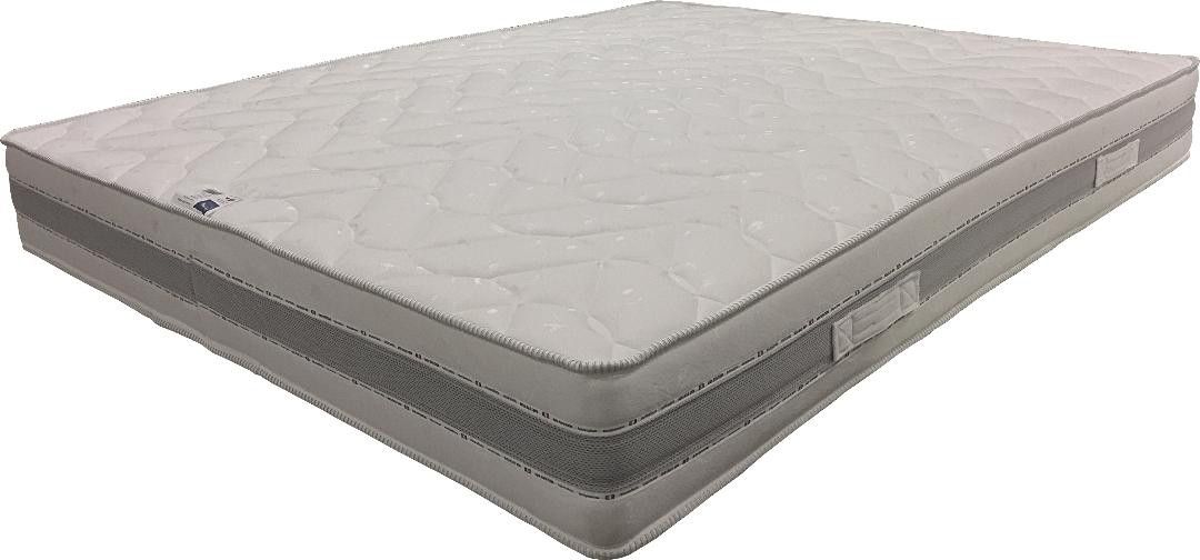 Matelas Ressorts Ensachés 160x200 X 22 Cm + Protège Matelas - Soutien Très Ferme - 5 Zones De Confort - Hypoallergénique - Hyper Ventilé