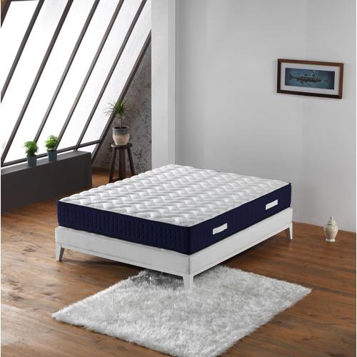 Matelas + Alèse 90x200 x 19,5 cm - Ferme + Oreiller Visco - 5