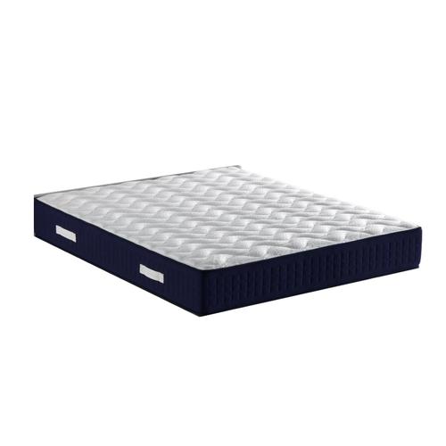 Matelas Benjamin A Ressorts Ensaches + 3,5 Cm Latex Naturel À 70 % En 75 Kg/M3 + Alese 160x200 Hauteur +/- 30,5 Cm - Accueil Moelleux - Soutien Equilibre - 5 Zones De Confort -...