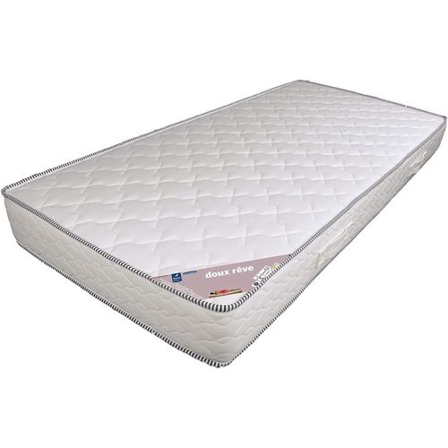 Matelas 100x200 X 18 Cm - Très Ferme - Aertech+ 30 Kg/M3 Hr Dernière Génération - Très Respirant