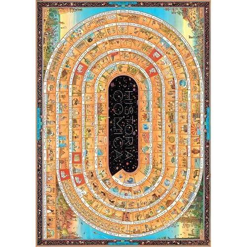 Puzzle 4000 pièces Degano : La spirale de l'histoire - Opus 2