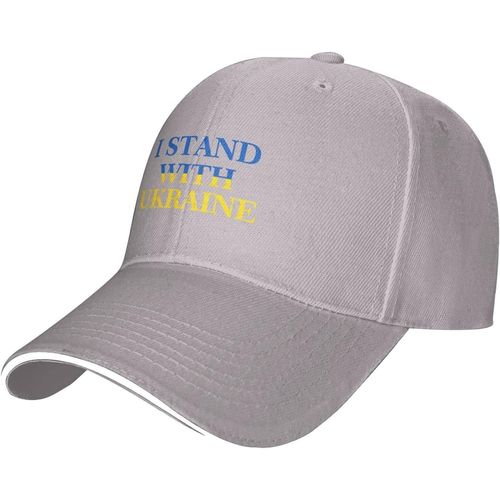 Casquette De Baseball Réglable I Stand With Ukraine Pour Hommes Et Femmes, Chapeau Décontracté En Langue De Canard