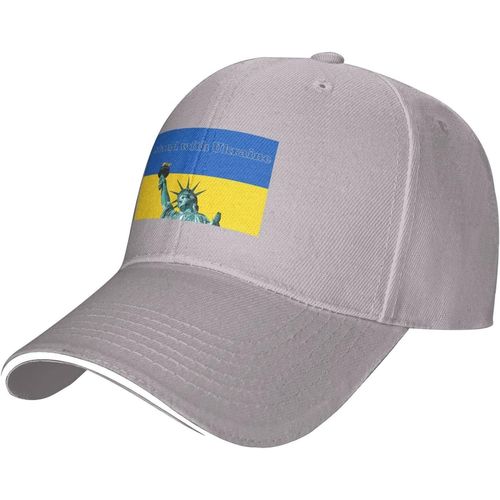 Casquette De Baseball Réglable I Stand With Ukraine Pour Hommes Et Femmes, Chapeau Décontracté En Langue De Canard