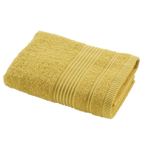 Serviette De Toilette Dayta - Eponge Unie 500 G/M² - 50 X 90 Cm - Mimosa