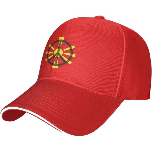 Casquette De Baseball Ajustable, J'espère Que La Macédonie Sera Toujours Paisible, Pour Hommes Et Femmes, Chapeau Décontracté En Langue De Canard