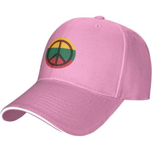 Casquette De Baseball Réglable, J'espère Que La Lituanie Sera Toujours Pacifique, Pour Hommes Et Femmes, Chapeau Décontracté En Langue De Canard