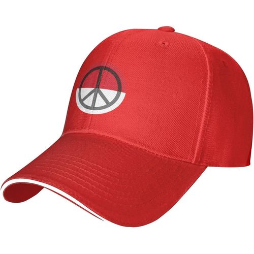 Casquette De Baseball Réglable, J'espère Que L'indonésie Sera Toujours Paisible, Pour Hommes Et Femmes, Chapeau Décontracté En Langue De Canard