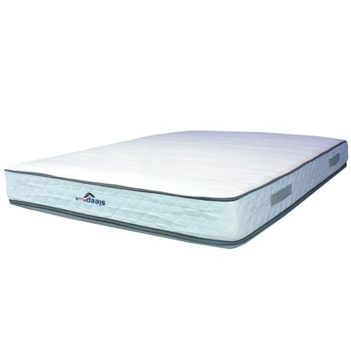 Matelas Marie A Ressorts + 3,5 Cm Memoire De Forme 75 Kg/M3 - 160x200 Hauteur +/- 25,5 Cm - Accueil Moelleux - Soutien Equilibre - 7 Zones De Confort - Hypoallergenique