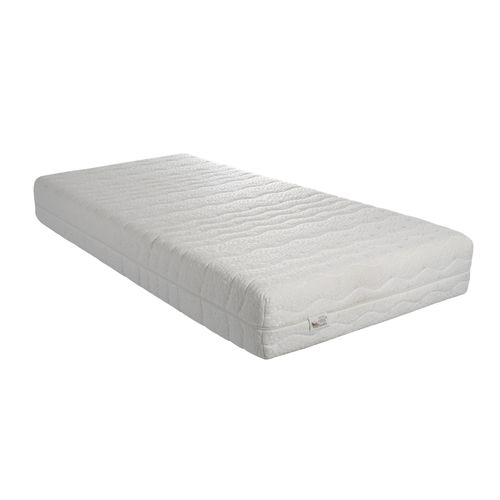 Matelas Mars 4 Cm De Mémoire De Forme 90x190 X 21,5 Cm Souple + Oreiller Visco - Déhoussable Housse Tissu Avec Aloe Vera Lavable - 7 Zones De Confort - Noyau Poli Lattex Hr Dernière Génération