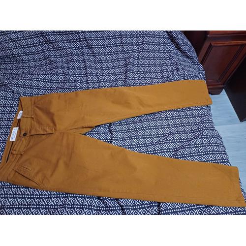 Pantalon Homme Couleur Moutarde - Marque Bonobo. Taille 40