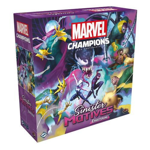 Fantasy Flight Games Marvel Champions Le Jeu De Cartes Motif Sinistre Campagnes Extension De Cartes Construction De Couverture Allemand Ffgd2926 Multicolore