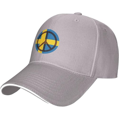 Casquette De Baseball Réglable, J'espère Que La Suède Sera Toujours Pacifique, Pour Hommes Et Femmes, Chapeau Décontracté En Langue De Canard, À La Mode