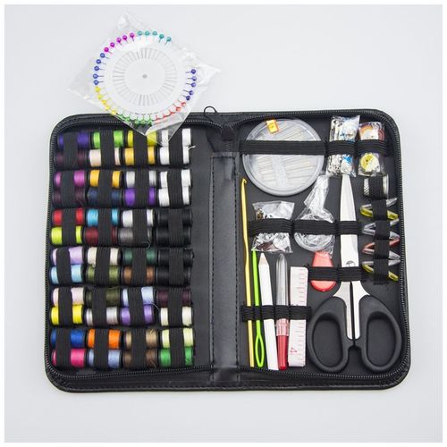 Kit De Couture Avec 172 Accessoires De Couture, Kit De Couture De Voyage Accessoires De Couture Pour Débutants, Voyageurs Equipé De 48 Bobines De Fil, Aiguilles À Coudre, Fil, Dé À Coudre.
