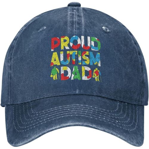 Chapeau De Sensibilisation À L'autisme, Casquette De Papa Fier De L'autisme Pour Femmes, Casquette De Baseball Tendance