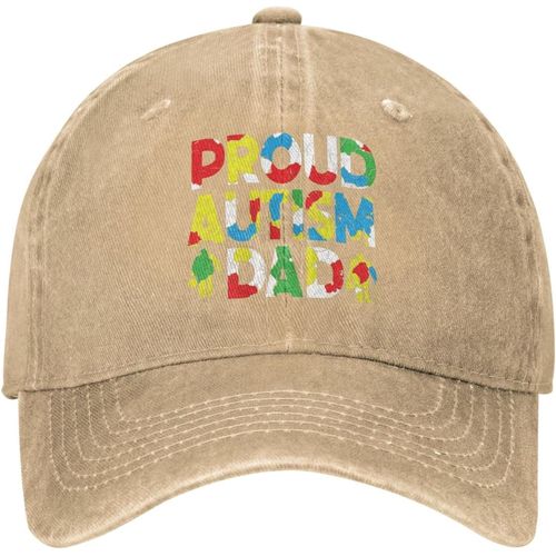 Chapeau De Sensibilisation À L'autisme, Casquette De Papa Fier De L'autisme Pour Femmes, Casquette De Baseball Tendance