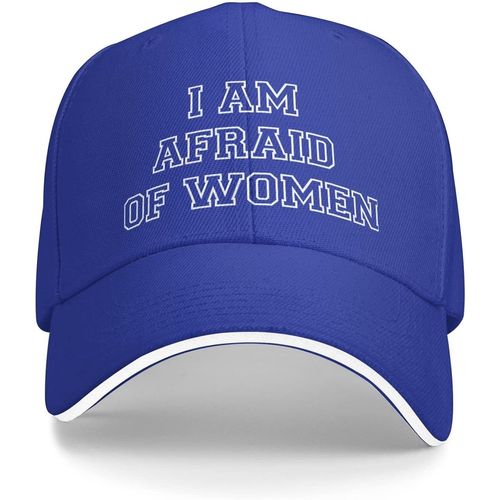 Casquette De Baseball Pour Hommes Et Femmes, Chapeau Graphique, J'ai Peur Des Femmes