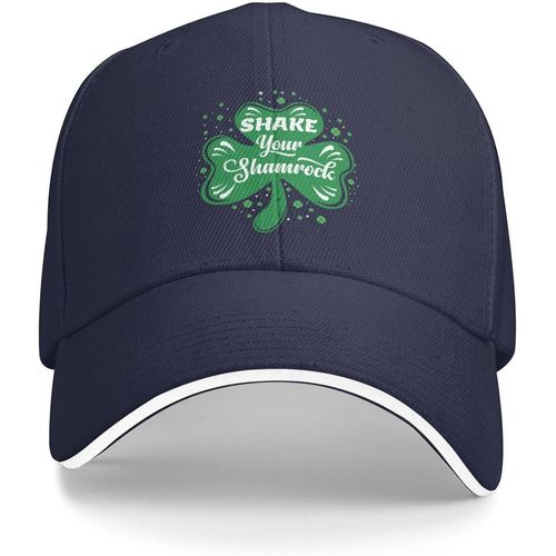 Casquette De Baseball Pour Hommes, Chapeau De La Saint-Patrick, Secouez Vos Trèfles, Casquette Graphique