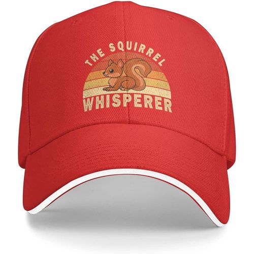 Chapeau D'amoureux D'écureuil, Casquette The Squirrel Whisperer Pour Hommes, Casquettes De Baseball Graphiques
