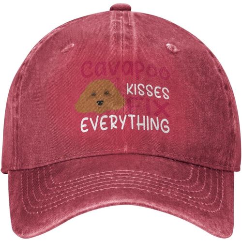 Chapeau D'amant De Chien, Chapeau Cavapoo Kisses, Répare Tout, Casquette De Baseball Pour Hommes, Chapeau Réglable