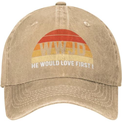 Chapeau De Jésus Chapeau Il Aimerait D'abord ! Casquette Pour Femme, Chapeau De Papa, Chapeaux Réglables