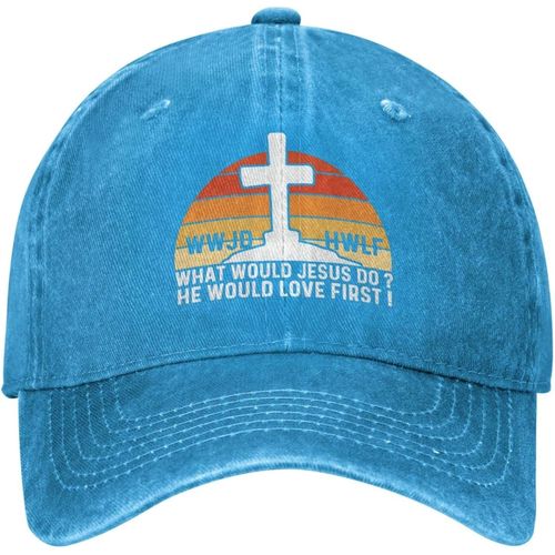 Casquette De Chapeau De Jésus, Que Ferait Jésus ? Chapeau Pour Hommes, Chapeau De Papa, Casquette Graphique