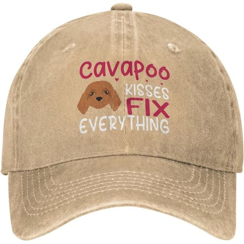 Chapeau D'amant De Chien, Casquette Cavapoo Kisses, Répare Tout, Chapeau De Baseball Pour Femmes, Chapeaux Cool