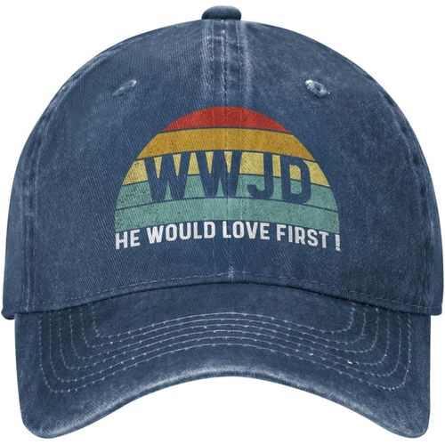 Chapeau De Jésus Chapeau Il Aimerait D'abord ! Casquette De Baseball Pour Hommes, Casquette Drôle