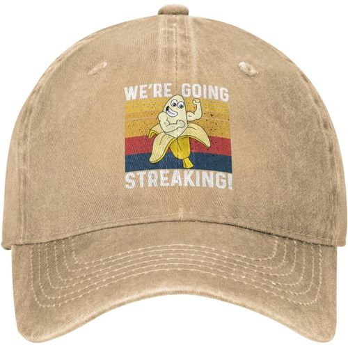 Chapeau De Banane Drôle Chapeau Nous Allons Casquette De Stries Femmes Casquettes De Baseball Chapeau Réglable