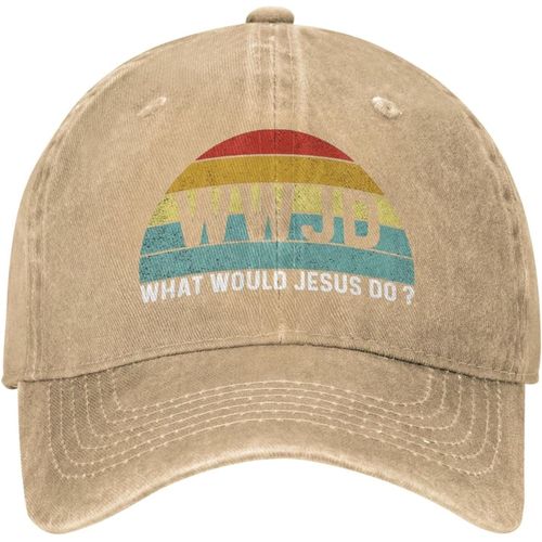 Casquette De Chapeau De Jésus, Que Ferait Jésus ? Casquette Pour Femme, Chapeau De Papa, Casquette Graphique