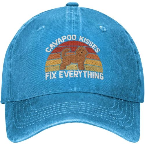 Chapeau D'amant De Chien, Casquette Cavapoo Kisses, Répare Tout, Casquette De Baseball Pour Femmes, Chapeau Drôle