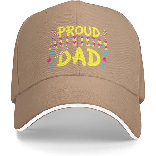 Chapeau De Sensibilisation À L'autisme, Casquette Fière De Papa Autisme, Chapeau De Baseball Pour Femmes, Chapeau Graphique