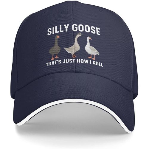 Casquette De Chapeau D'oie Idiote Jetez-Moi Dans Un Étang Parce Que Je Suis Un Chapeau D'oie Idiote Femmes Chapeau De Baseball Chapeaux À La Mode