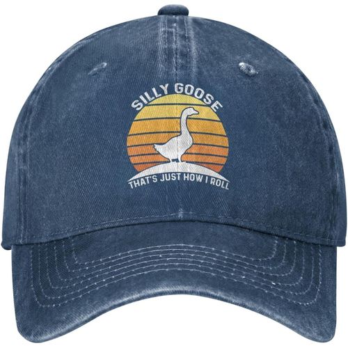 Casquette De Chapeau D'oie Idiote, Jetez-Moi Dans Un Étang Parce Que Je Suis Une Casquette D'oie Idiote, Chapeau De Papa Pour Femmes, Chapeau Drôle