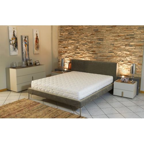 Matelas 23 Cm 90x190 Ferme Mémoire De Forme + Poli Lattex - Spécial Sommiers Articulés + Protège Matelas Offert 90 190