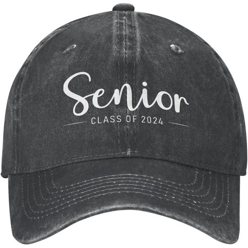 Casquette Senior 2024, Classe Senior De 2024, Chapeau Pour Femmes, Chapeaux De Papa, Casquette Réglable