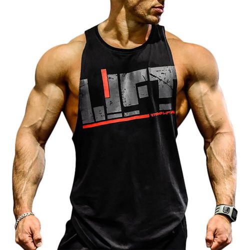 Debardeur Homme Sport Sans Manches Bodybuilding Débardeur De Musculation Gym Tank Top