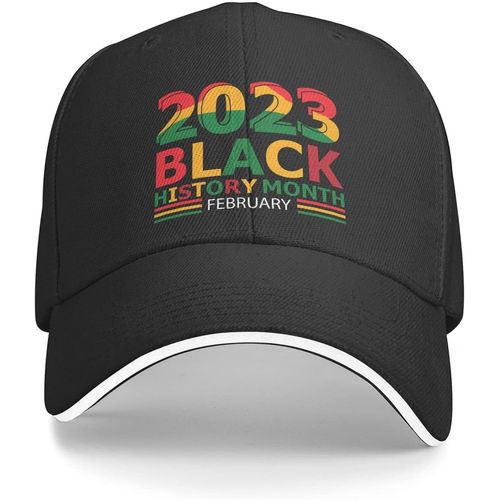 Chapeau Du Mois De L'histoire Des Noirs Casquette Du Mois De L'histoire Des Noirs Pour Femmes Casquette De Baseball Casquette Graphique